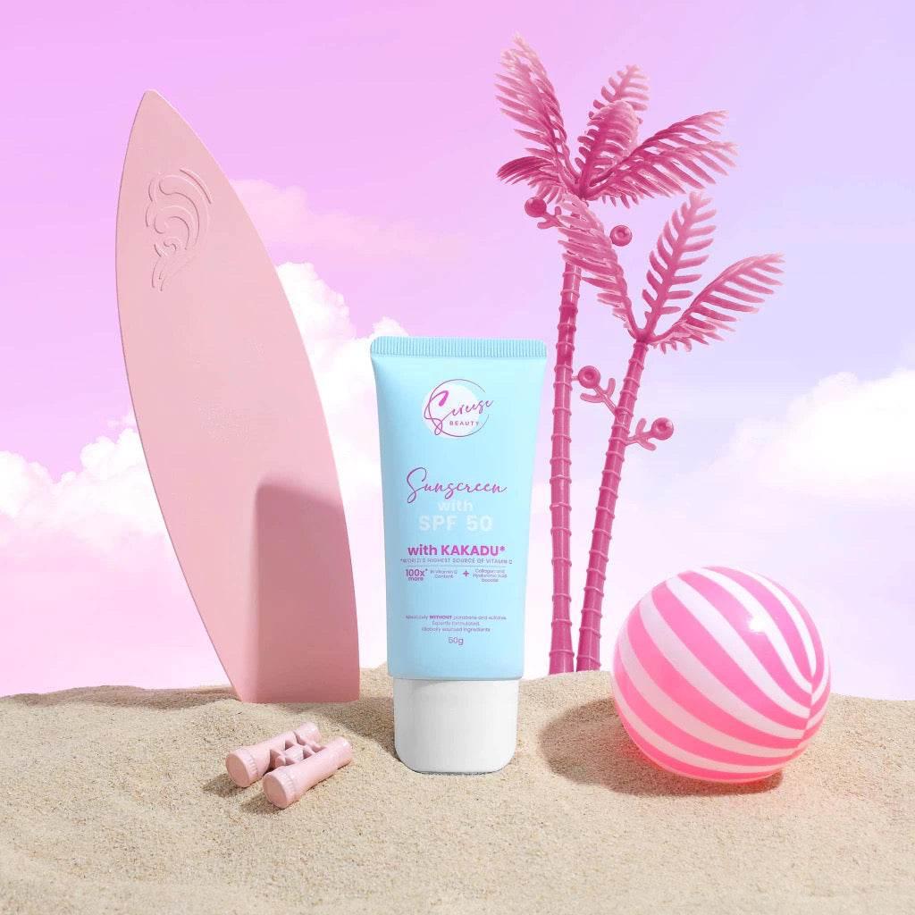 Sereese Beauty Kakadu Sunscreen SPF50 – Powerful Protection with Kakadu 50g - MZG Health & Beauty Imports