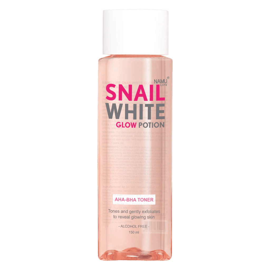 Snail White Glow Potion AHA-BHA Toner - MZG Health & Beauty Imports