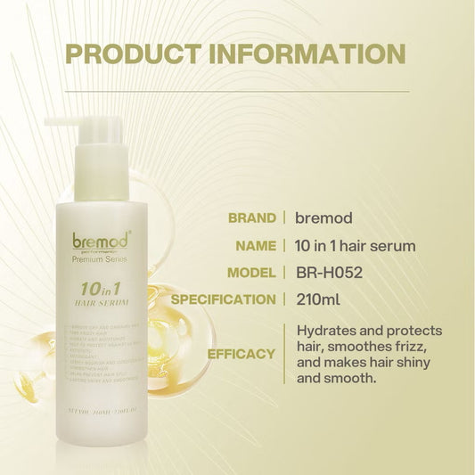 Bremod Premium 10 in 1 Hair Serum - MZG Health & Beauty Imports