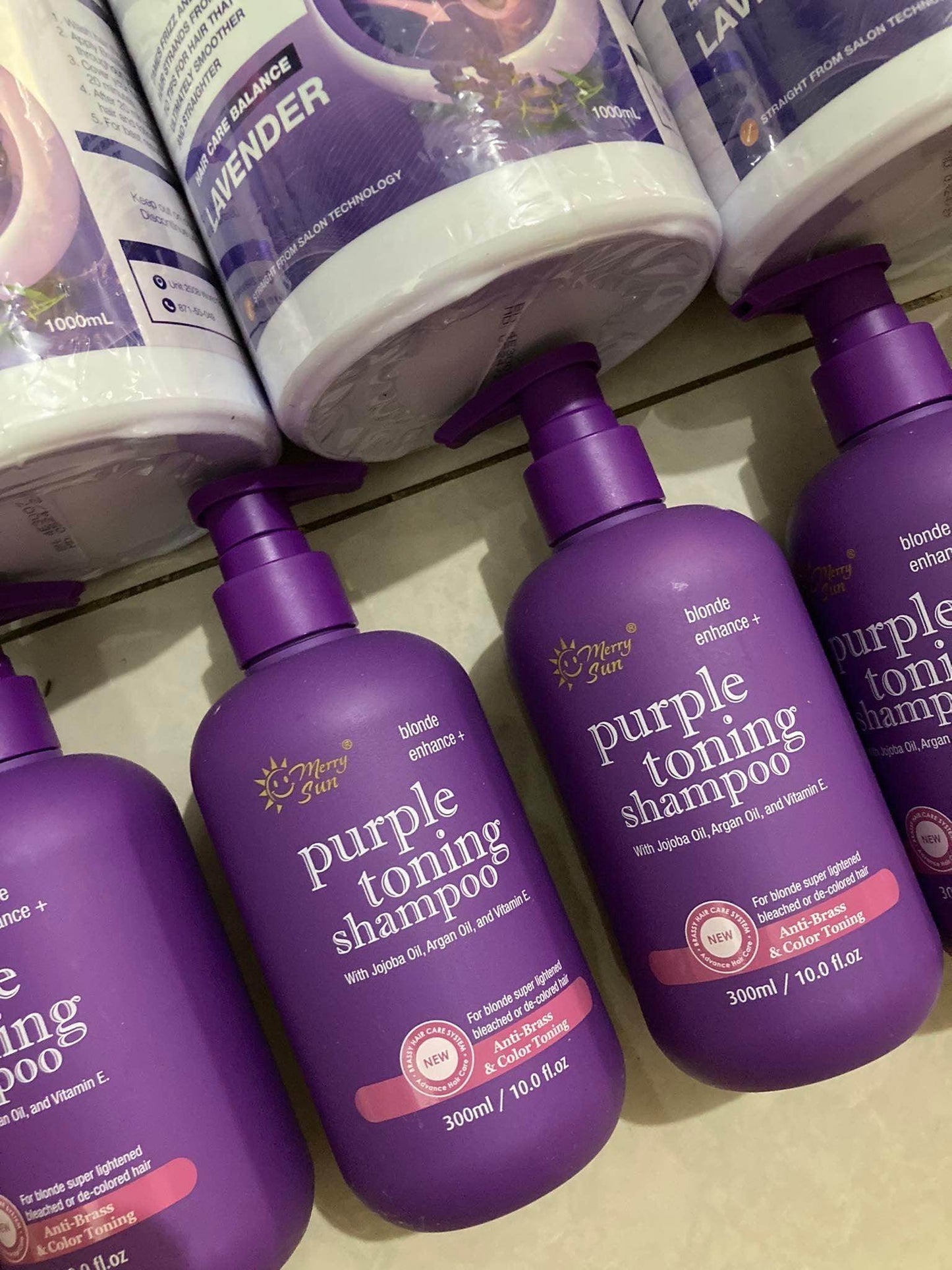 Merry Sun Purple Toning Shampoo - MZG Health & Beauty Imports