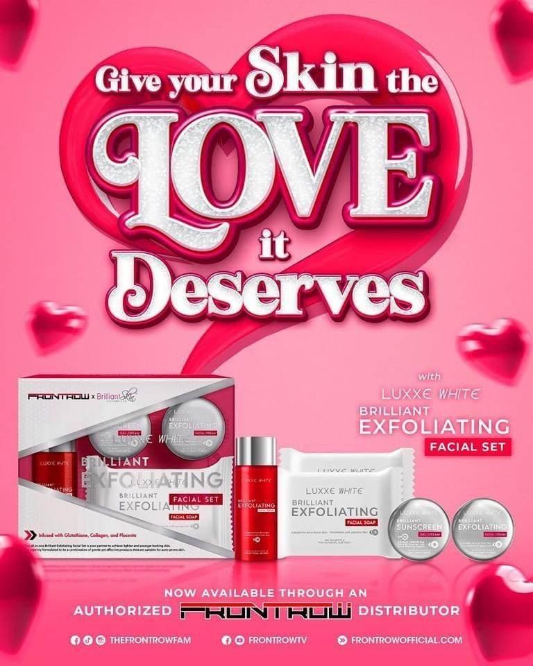 Frontrow x Brillant Exfoliating Facial Set - MZG Health & Beauty Imports