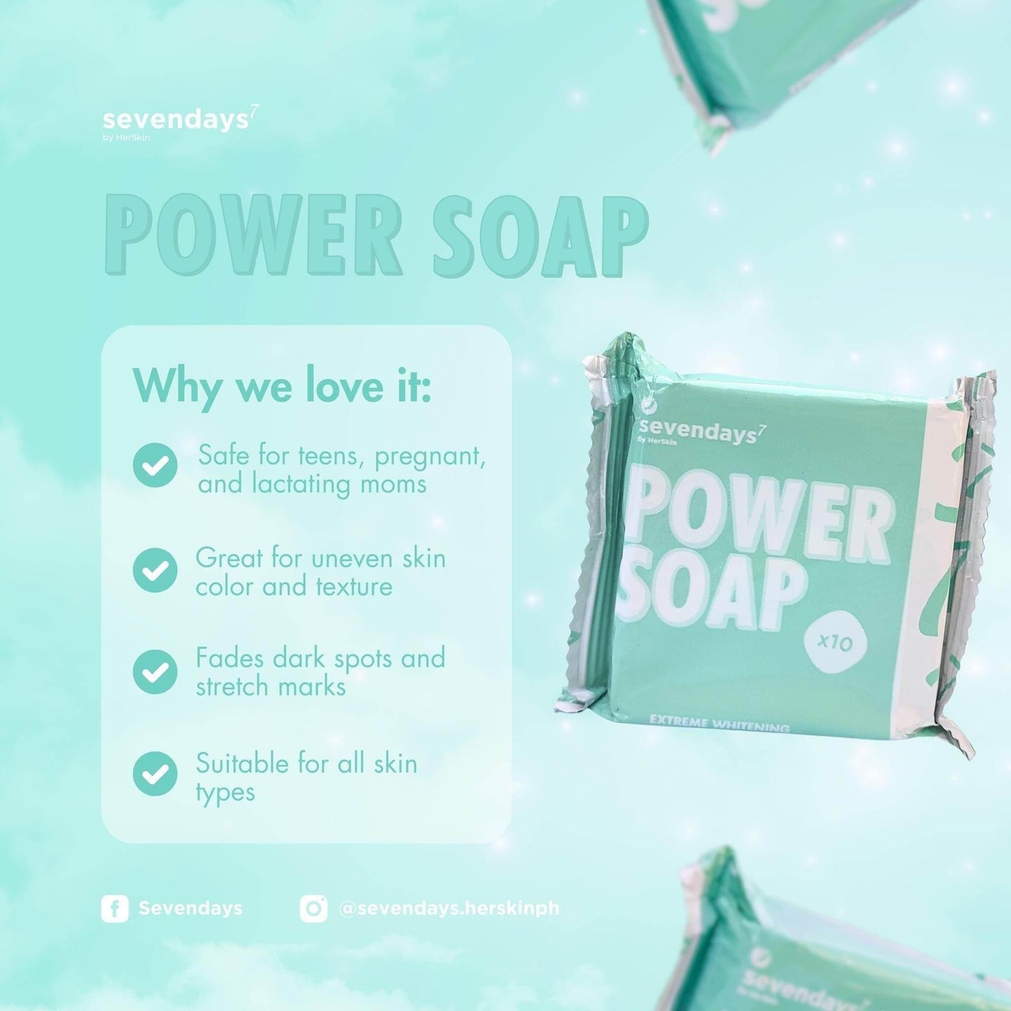 Sevendays Power Soap - MZG Health & Beauty Imports
