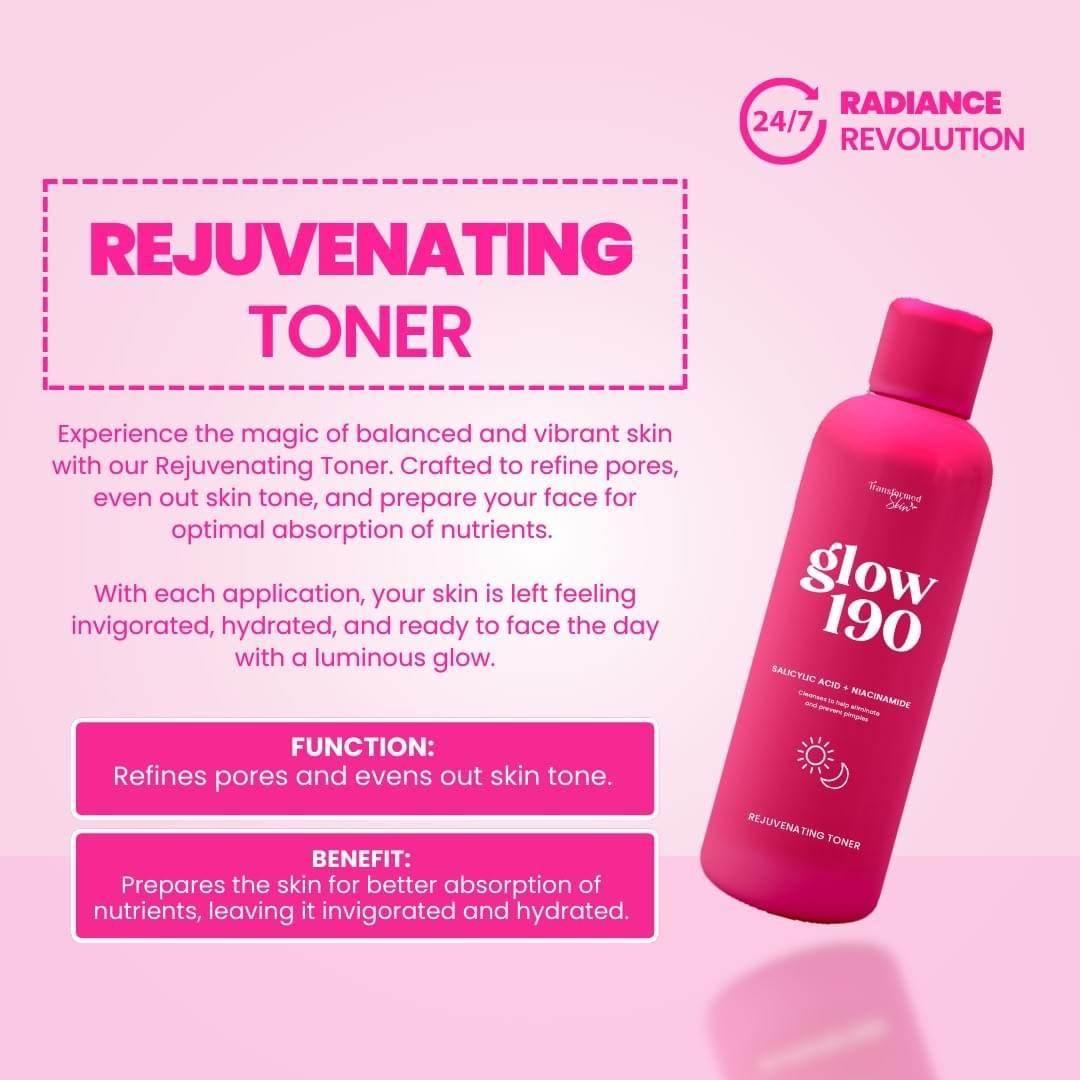 Honest Glow Transformed Skin Glow 190 Rejuvenating Set - MZG Health & Beauty Imports