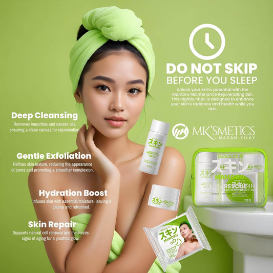 Mksmetics Mamoru Rescue Maintenance Set - MZG Health & Beauty Imports