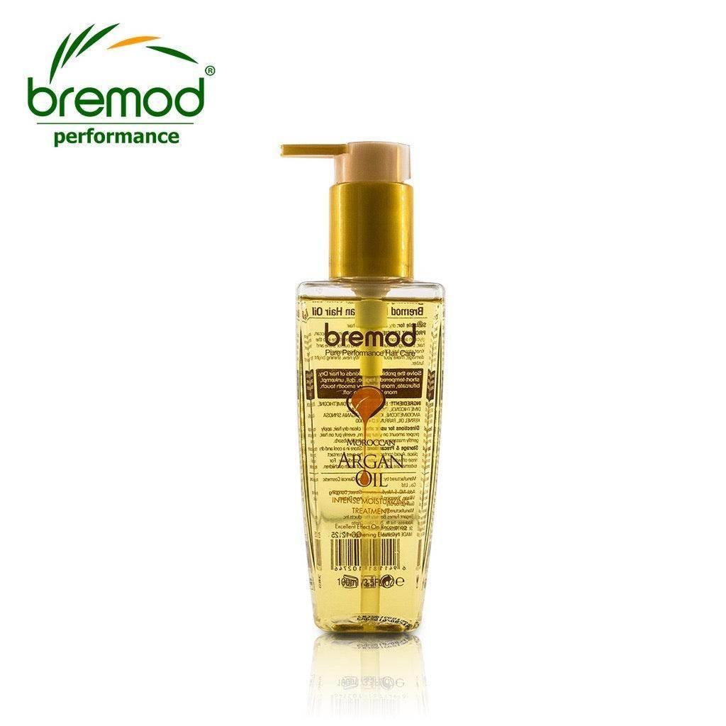 Bremod Moroccan Argan Oil Hair Serum 100ml – Deep Repair & Shine with Vitamin E - MZG Health & Beauty Imports