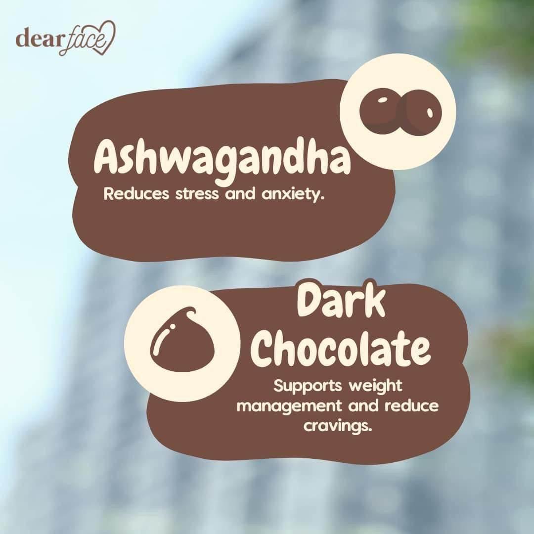 DEAR FACE Beauty Bean Choco Mallows Protein Drink - MZG Health & Beauty Imports