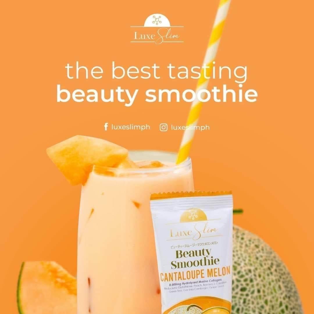 Luxe Slim Cantaloupe Melon Beauty Smoothie - MZG Health & Beauty Imports