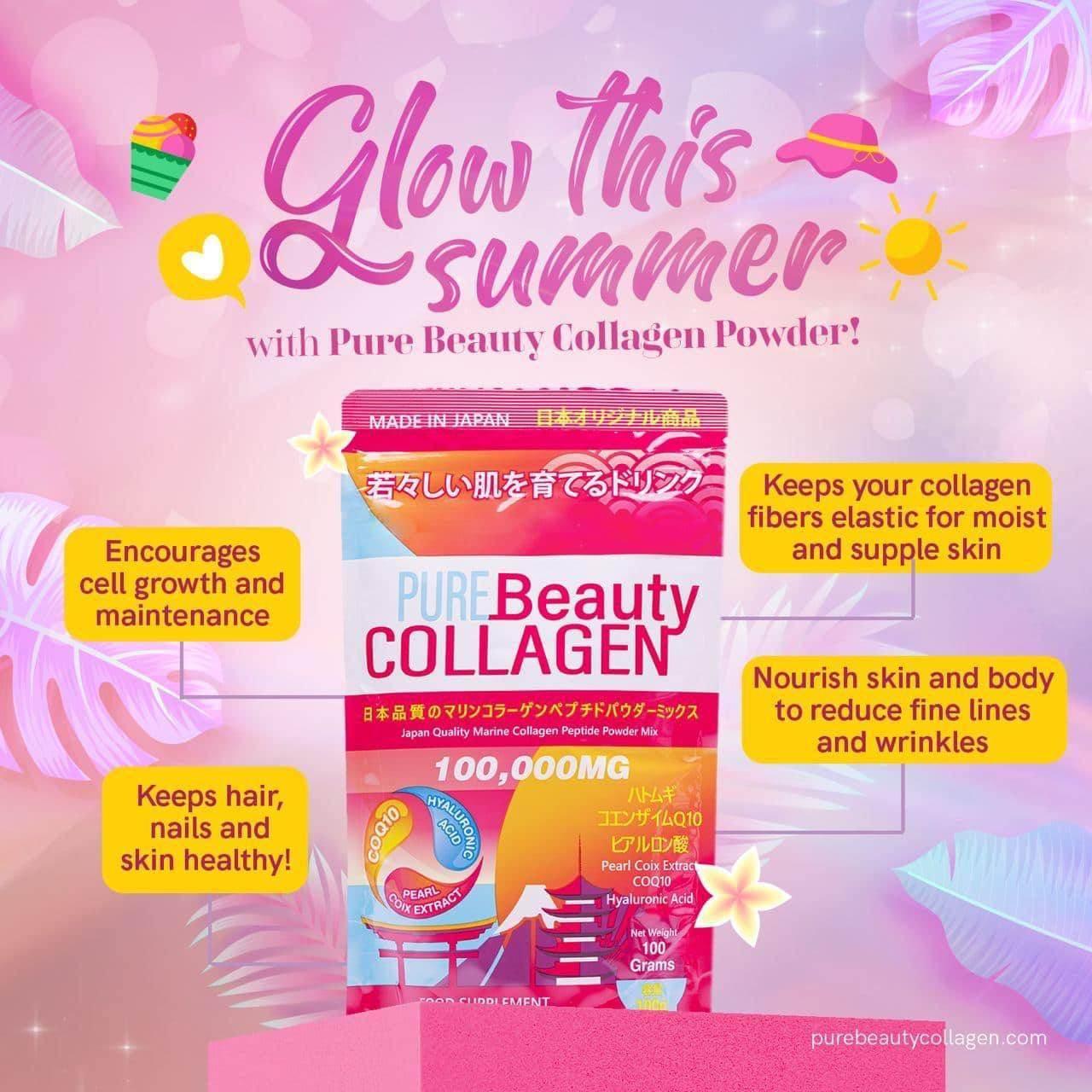 Pure Beauty Collagen Powder 100g - MZG Health & Beauty Imports