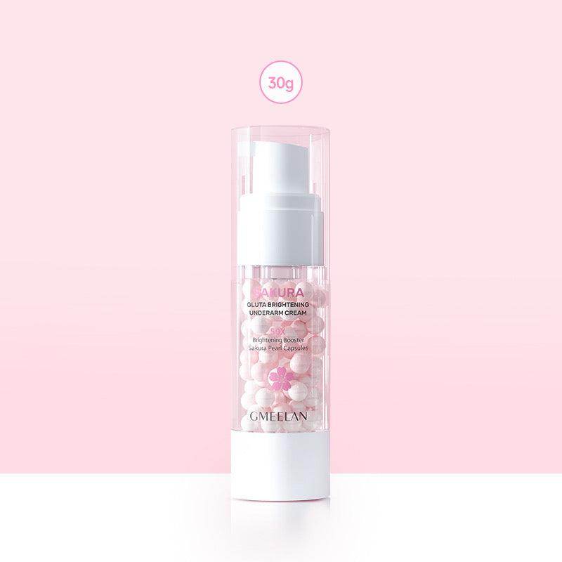 ๏ฟผGMEELAN Sakura Underarm Whitening Cream Body Pearl Moisturizer 30g - MZG Health & Beauty Imports