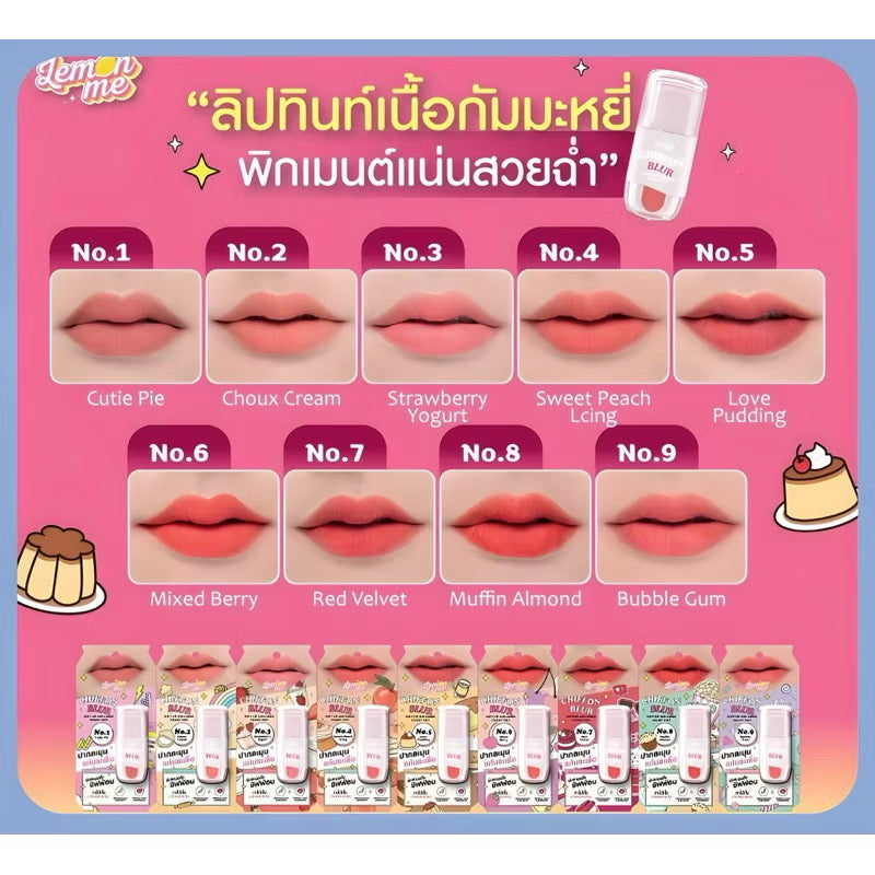 Lemon Me Chiffon Blur Soft Lip & Cheek Velvet Tint
