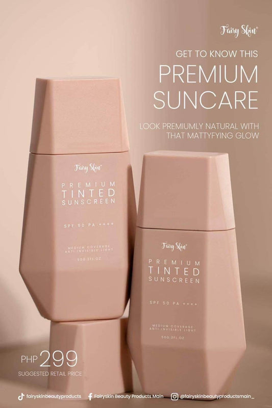 Fairy Skin Premium Tinted Sunscreen SPF 50 - MZG Health & Beauty Imports