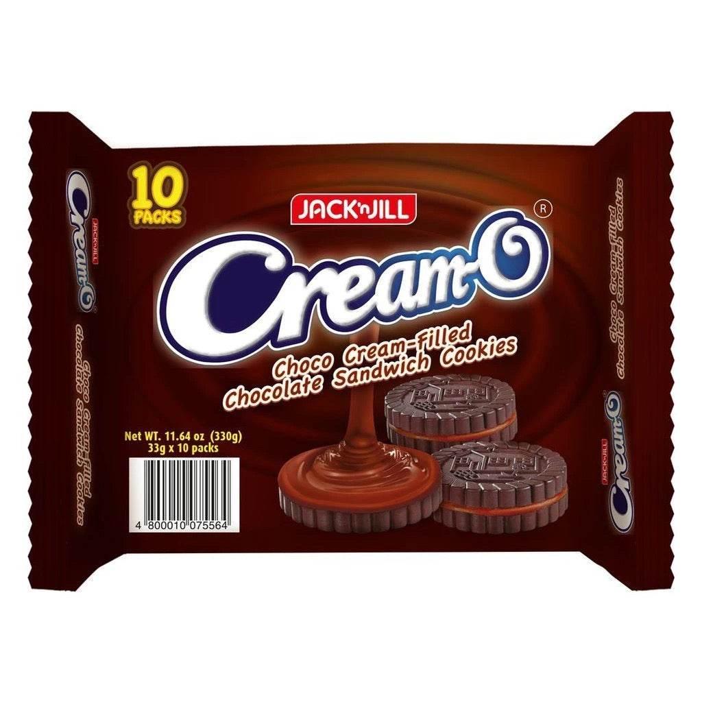 Cream-O Chocolate Sandwich Cookies(30g x 10) - MZG Health & Beauty Imports
