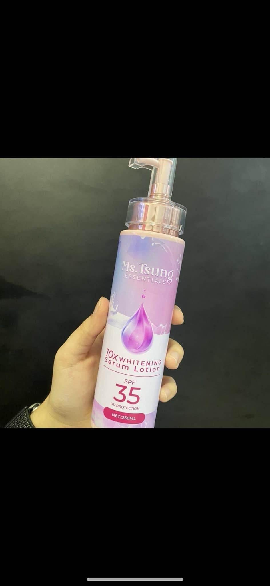 Ms. Tsung Essentials 10x Whitening Serum Lotion 250ml - MZG Health & Beauty Imports