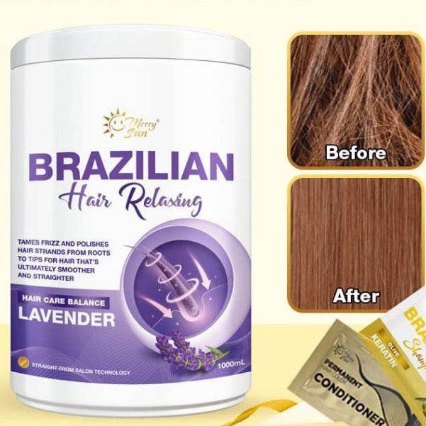 Merry Sun Brazilian Hair Relaxing 1000ml - MZG Health & Beauty Imports