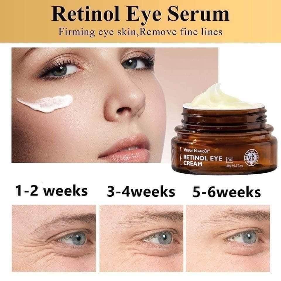 Vibrant Glamour Retinol Eye Cream - MZG Health & Beauty Imports