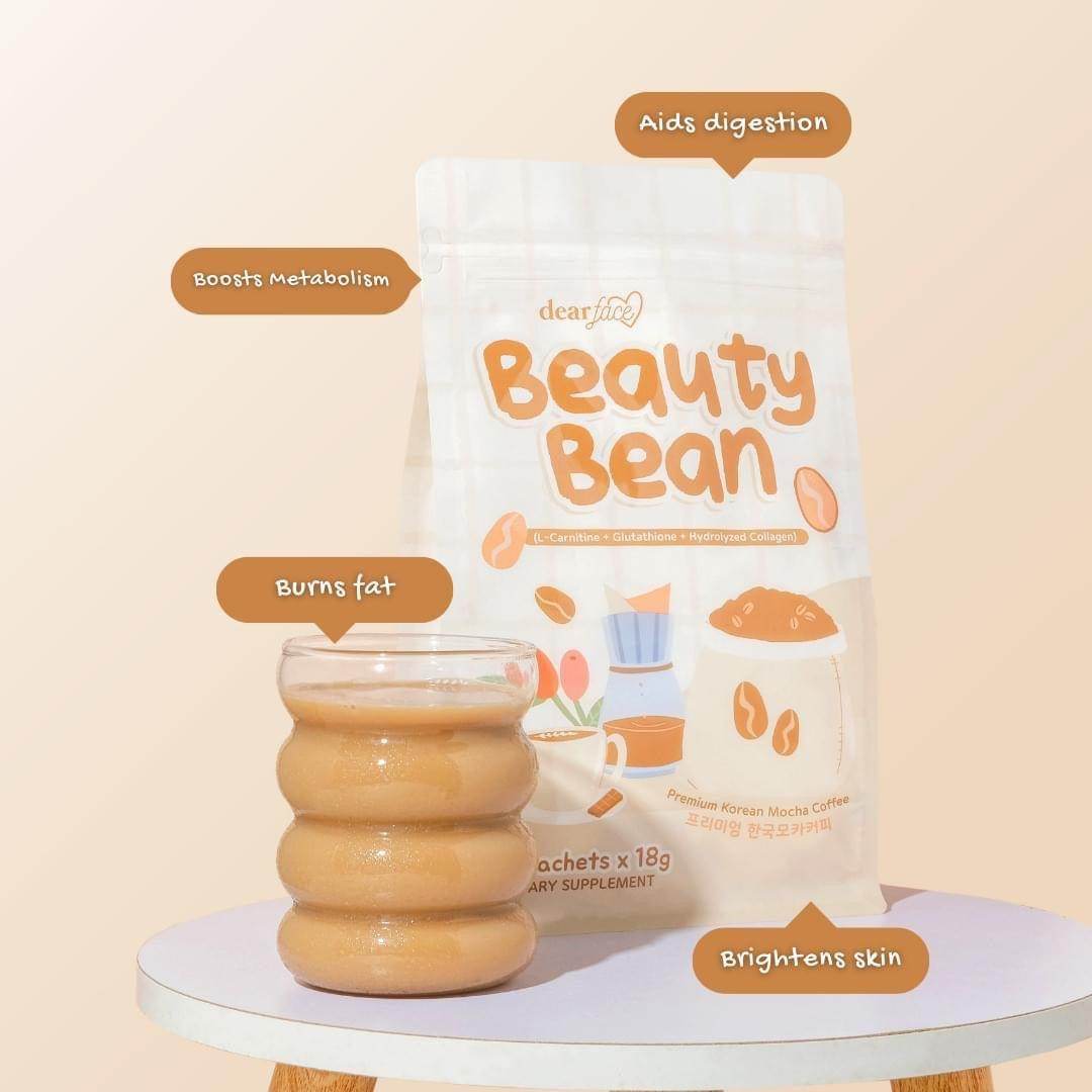 Dear Face Beauty Bean Premium Korean Mocha Coffee - MZG Health & Beauty Imports