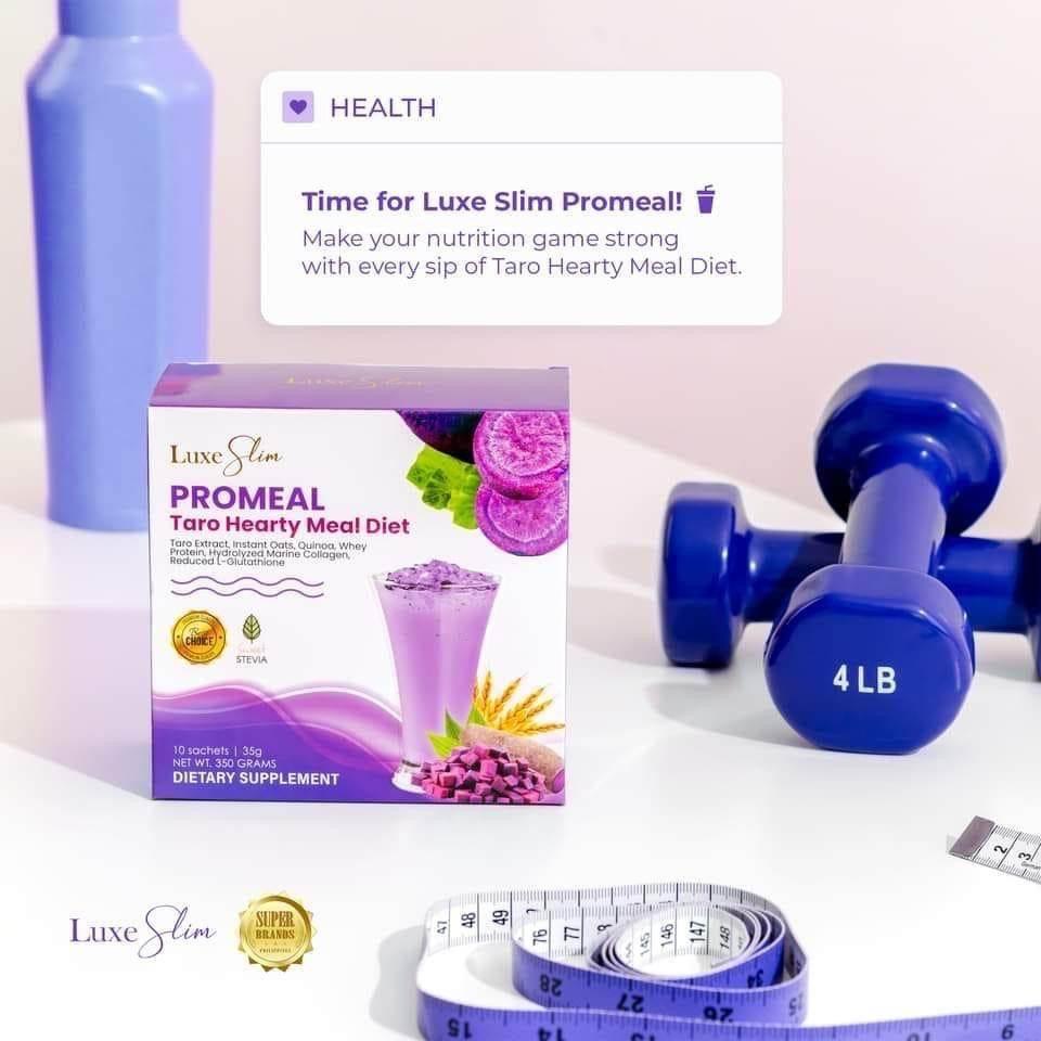 Luxe Slim Promeal Taro Hearty Meal Diet - MZG Health & Beauty Imports