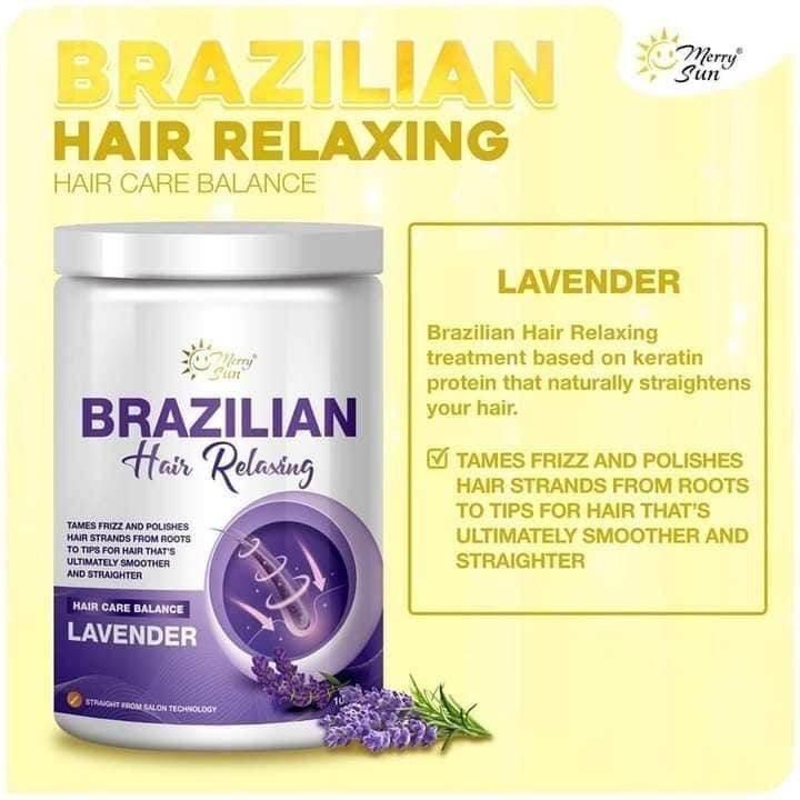 Merry Sun Brazilian Hair Relaxing 1000ml - MZG Health & Beauty Imports