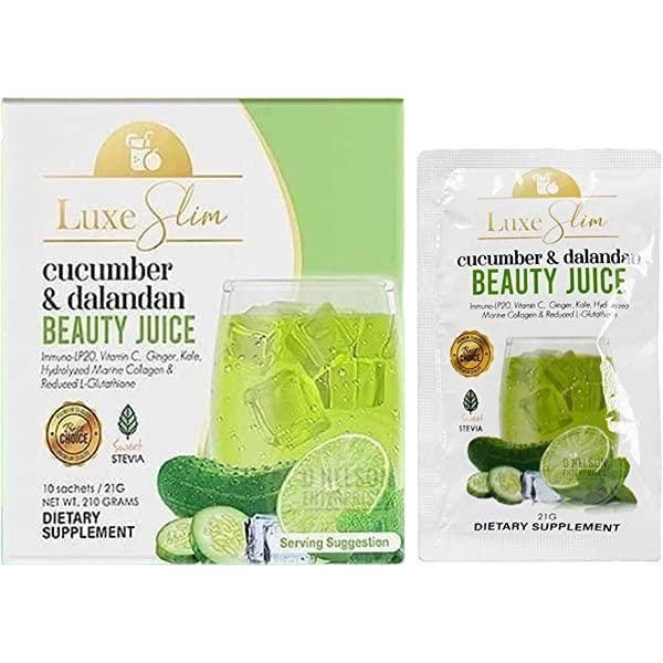 Luxe Slim Cucumber & Dalandan Beauty Juice - MZG Health & Beauty Imports
