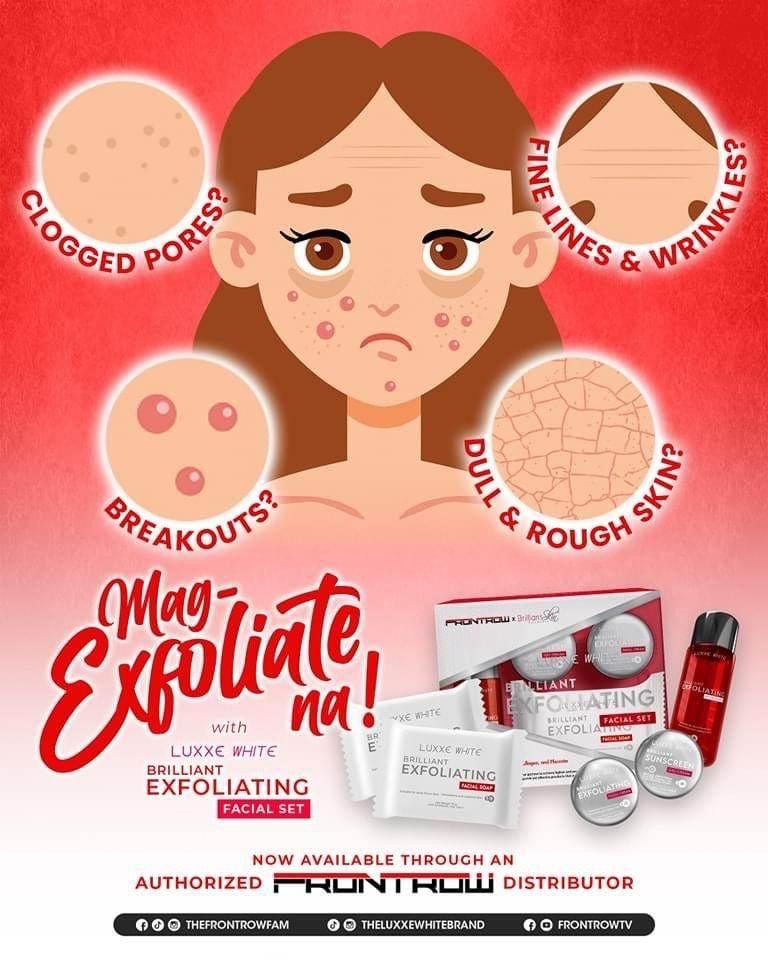Frontrow x Brillant Exfoliating Facial Set - MZG Health & Beauty Imports