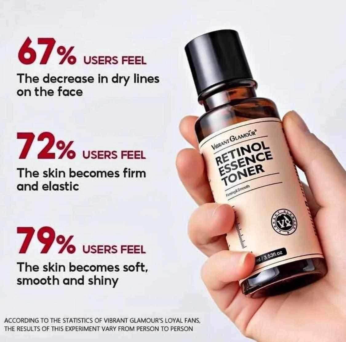 Vibrant Glamour Retinol Essence Toner - MZG Health & Beauty Imports