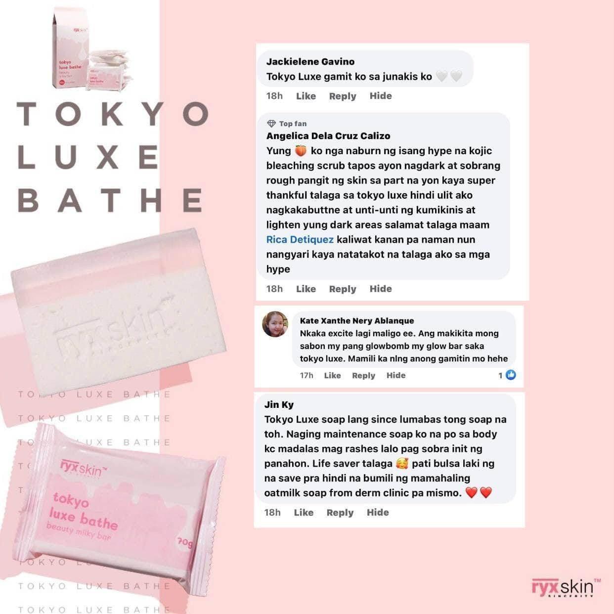 Ryxskin Tokyo Luxe Bathe Beauty Milk Bar - MZG Health & Beauty Imports