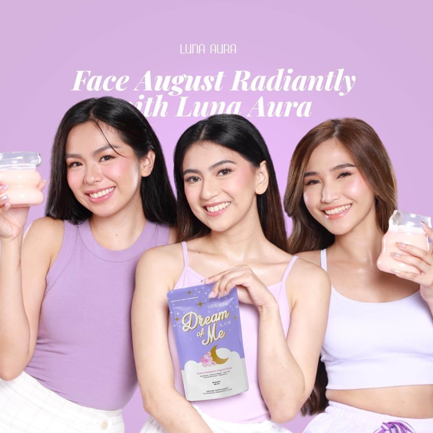 Luna Aura Dream of Me Cherry Blossom Yogurt Drink 150g - MZG Health & Beauty Imports