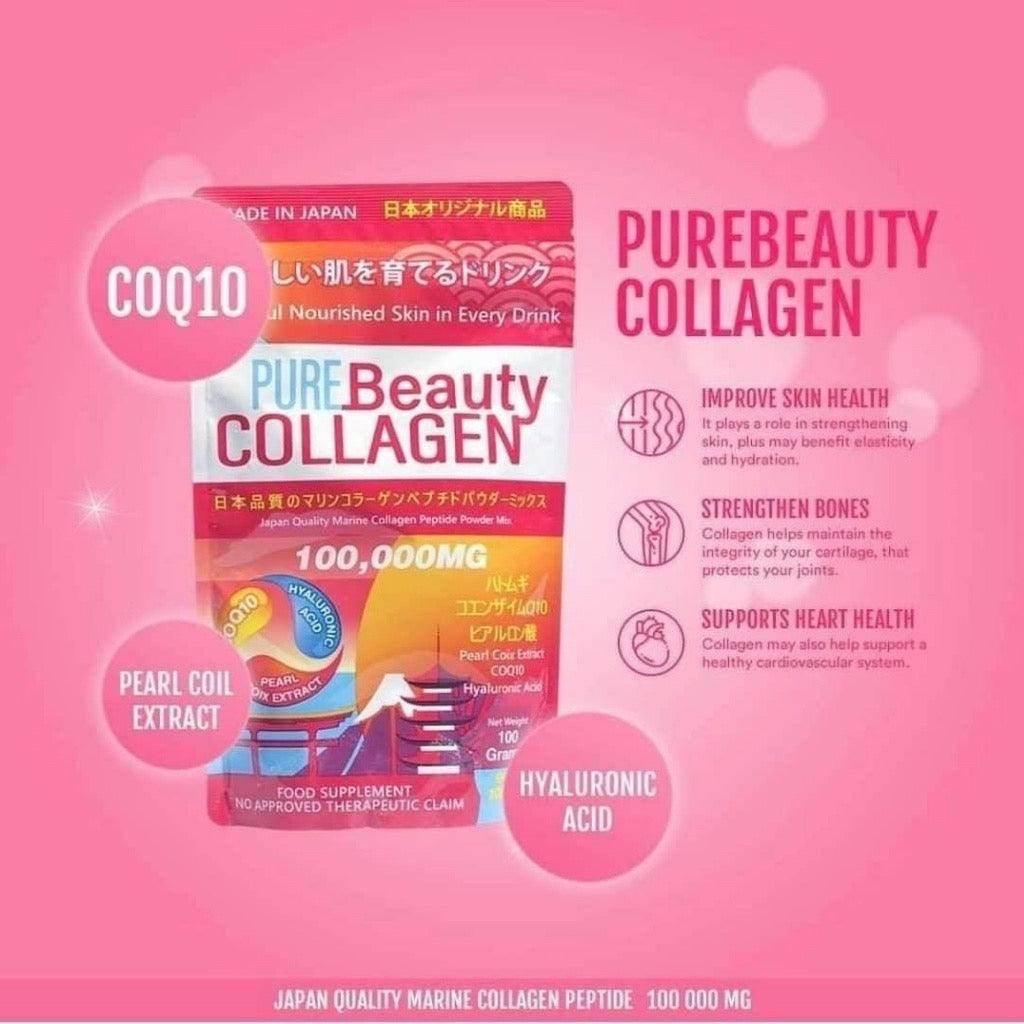 Pure Beauty Collagen Powder 100g - MZG Health & Beauty Imports