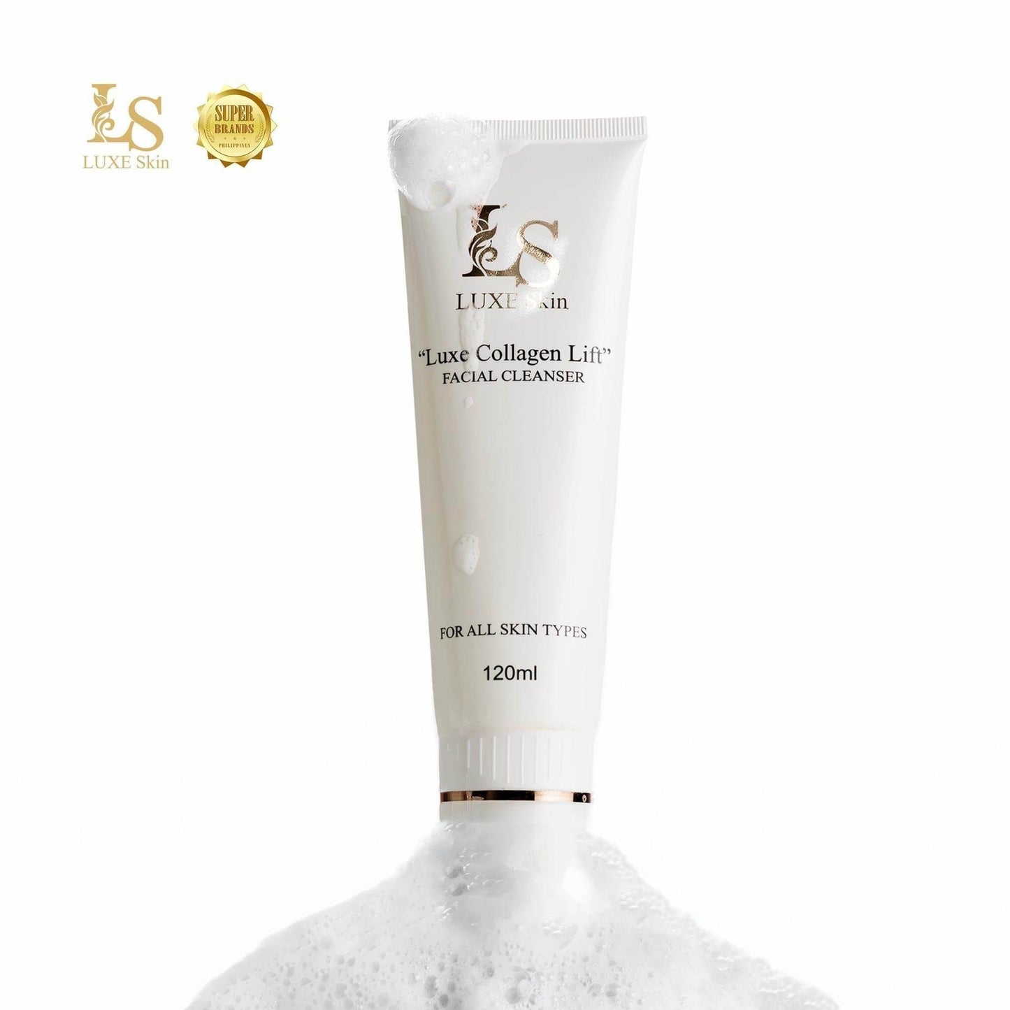 LUXE Skin Luxe Collagen Lift Facial Cleanser 120ml - MZG Health & Beauty Imports