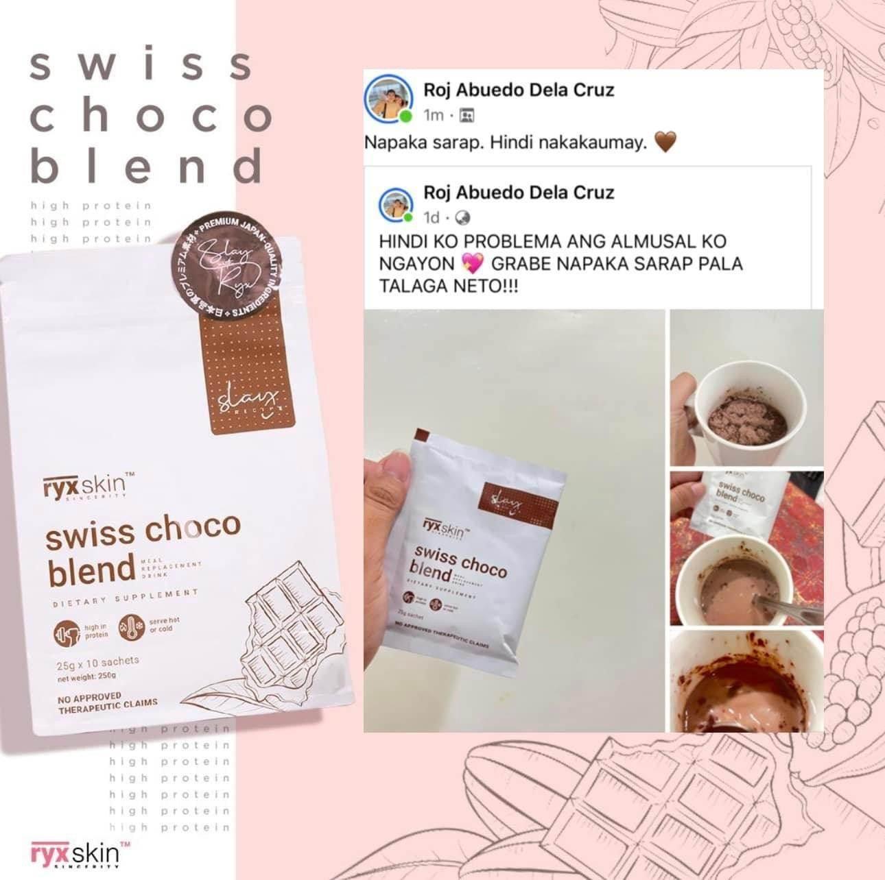 Ryxskin Swiss Choco Blend - MZG Health & Beauty Imports