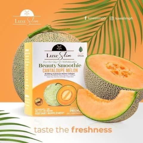 Luxe Slim Cantaloupe Melon Beauty Smoothie - MZG Health & Beauty Imports