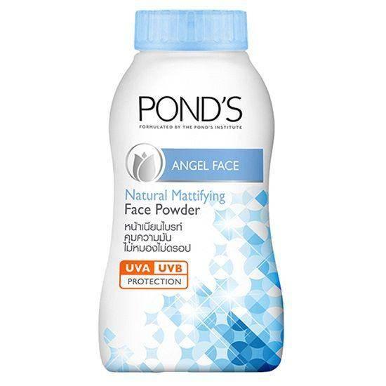 Pond's Angel Face Natural Mattifying Face Powder (Blue) - MZG Health & Beauty Imports