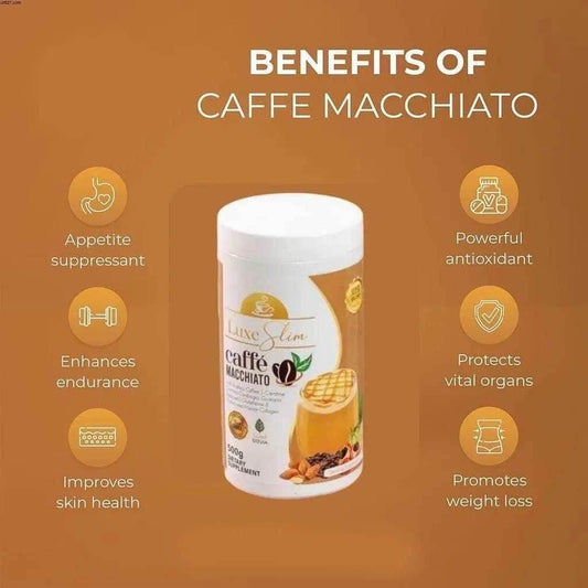 Luxe Slim Caffe Macchiato 500g - MZG Health & Beauty Imports