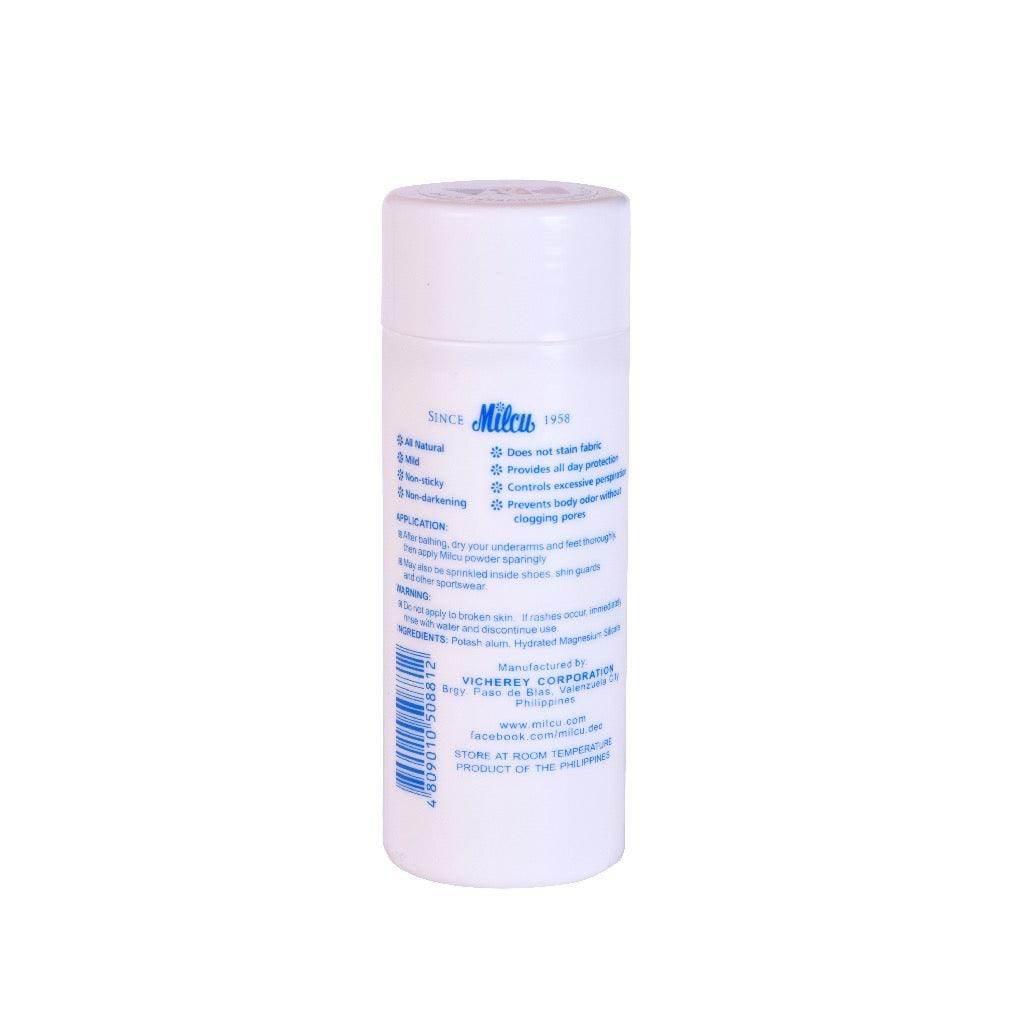 MILCU Underarm & Foot Deodorant Powder 80G - MZG Health & Beauty Imports