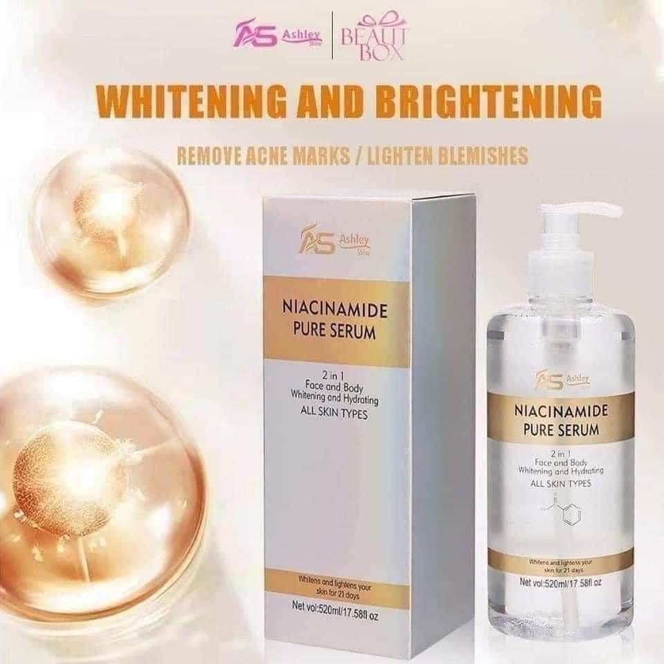 Ashley Shine NIACINAMIDE Pure Serum 520ml - MZG Health & Beauty Imports