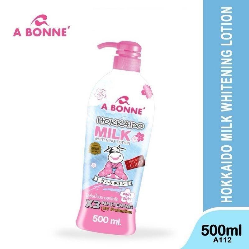 Abonne Hokkaido Milk Whitening Lotion | 400ml - MZG Health & Beauty Imports
