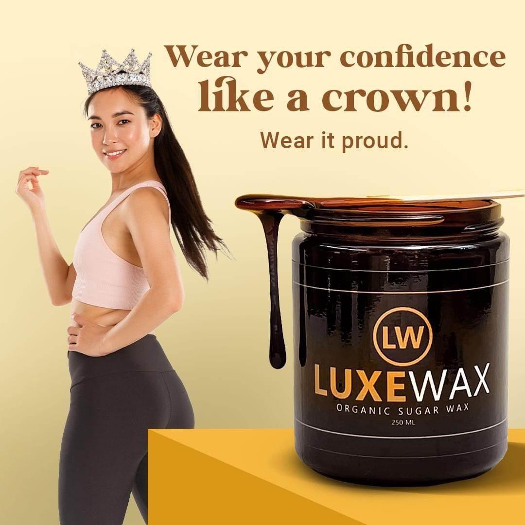 Luxewax Organic Sugar Wax | 250ml - MZG Health & Beauty Imports