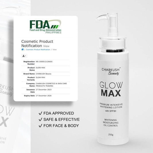 GLOWMAX Whitening Lotion – Premium Brightening Care - MZG Health & Beauty Imports