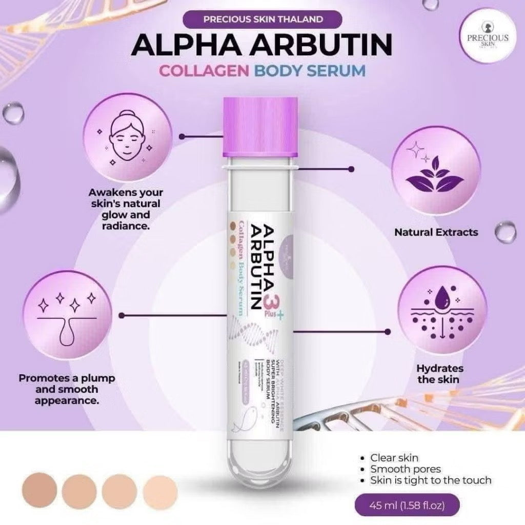 Alpha Arbutin 3 Plus Collagen Body Serum by Precious Skin