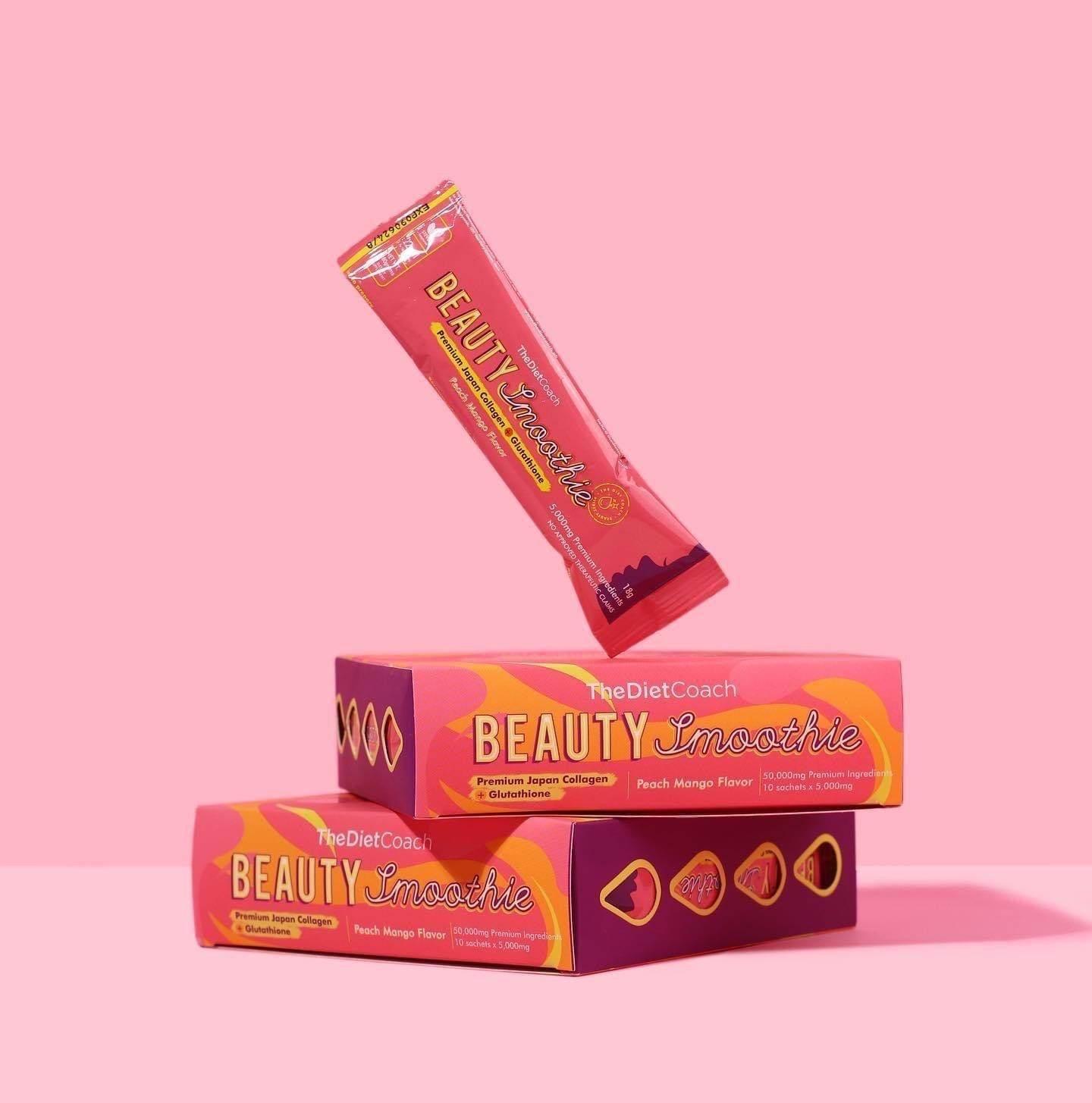 The Diet Coach Beauty Smootie Peach Mango Flavor - MZG Health & Beauty Imports