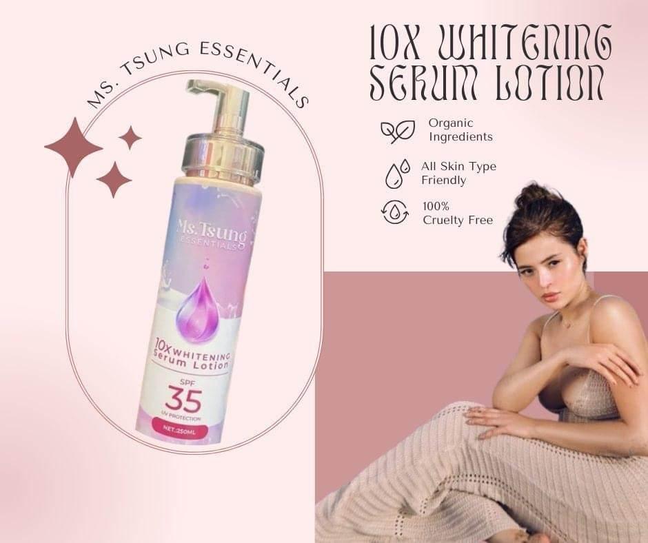 Ms. Tsung Essentials 10x Whitening Serum Lotion 250ml - MZG Health & Beauty Imports