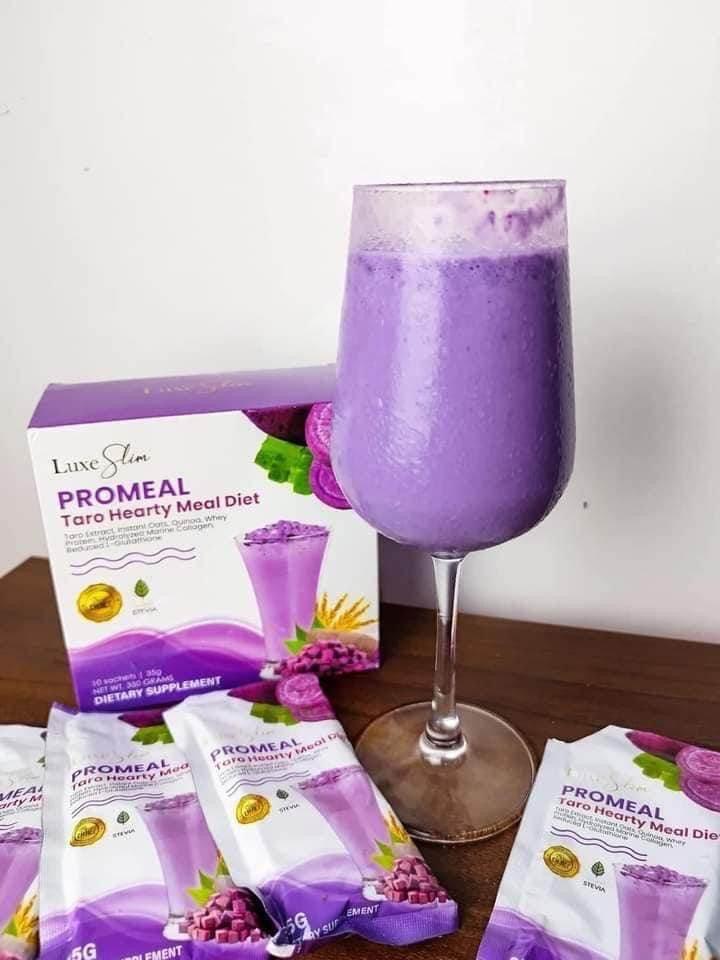 Luxe Slim Promeal Taro Hearty Meal Diet - MZG Health & Beauty Imports