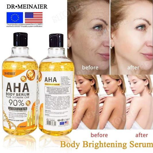 Dr Meinaier AHA Body Serum 90% Vitamin C & E | 500ml