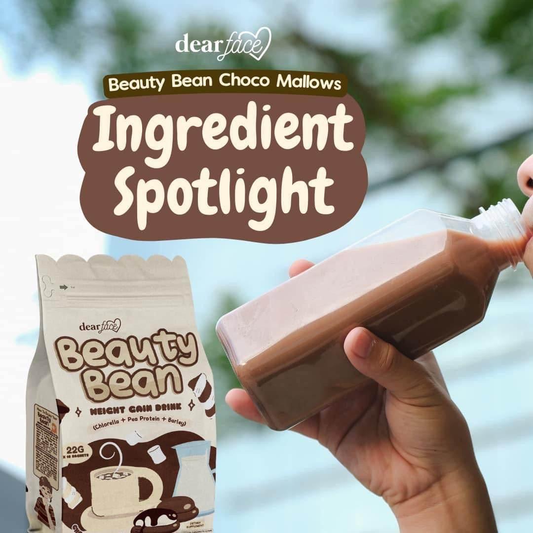 DEAR FACE Beauty Bean Choco Mallows Protein Drink - MZG Health & Beauty Imports