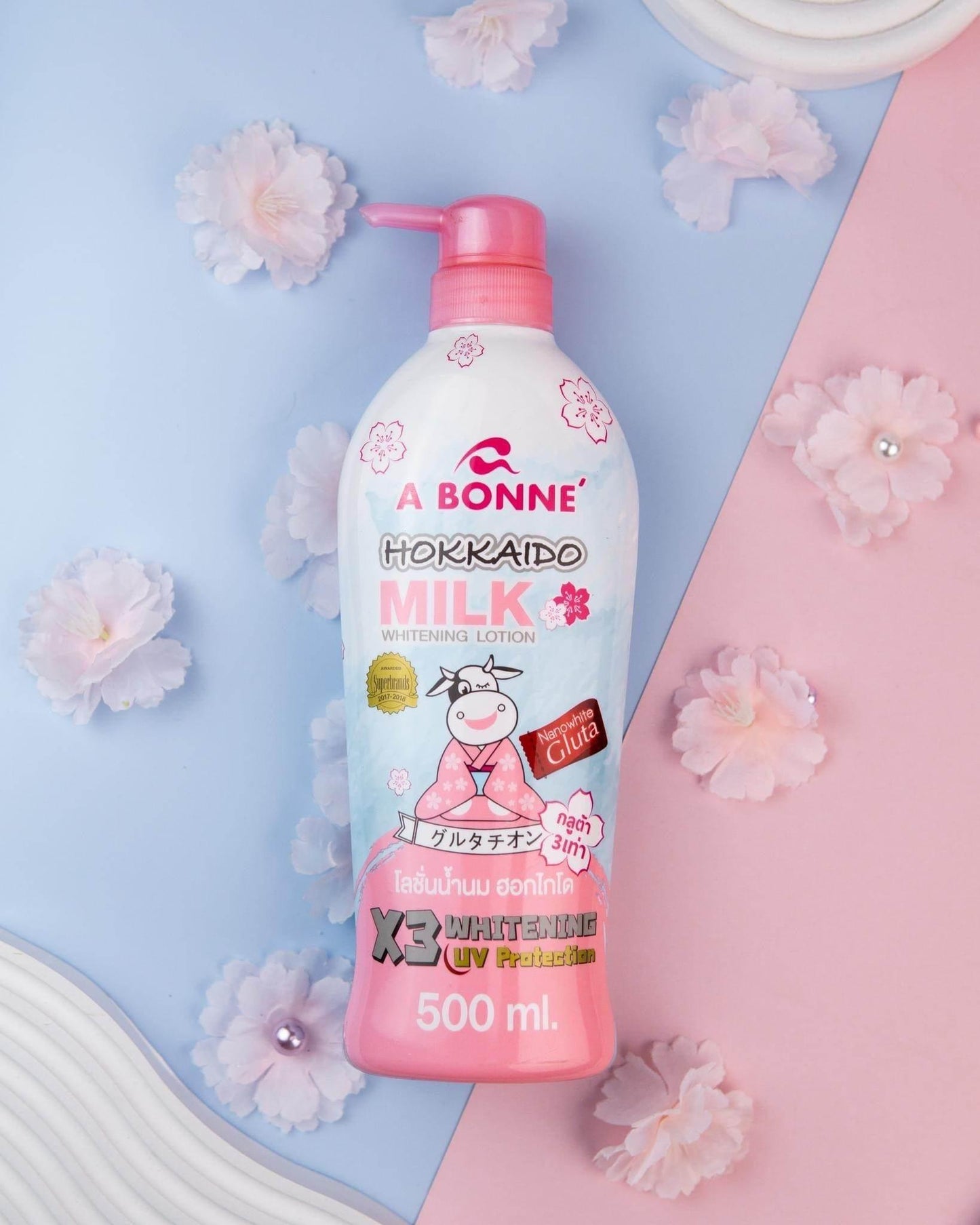 Abonne Hokkaido Milk Whitening Lotion | 400ml - MZG Health & Beauty Imports