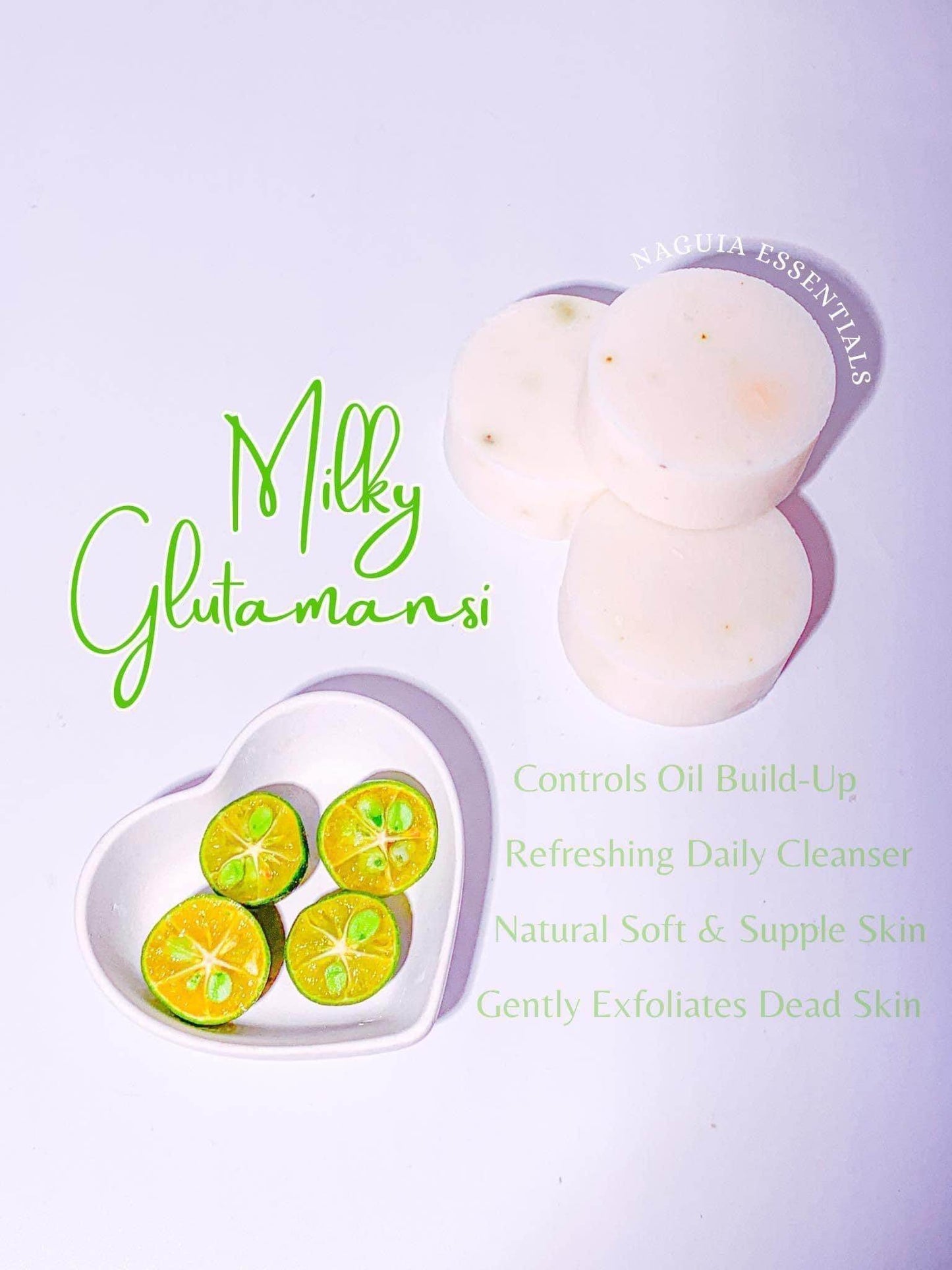 Naguia Essentials 10in1 Milky Glutamansi with Baking Soda | 20 soaps in 1 box - MZG Health & Beauty Imports