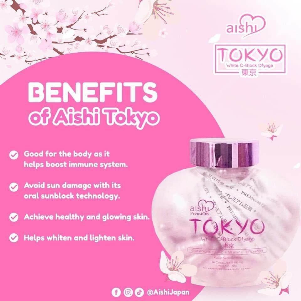 Aishi Premium Tokyo Glutathione + NAC + Vitamin C + Rosehips - MZG Health & Beauty Imports