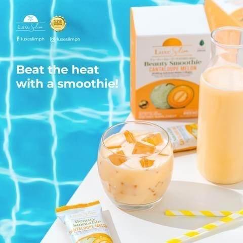 Luxe Slim Cantaloupe Melon Beauty Smoothie - MZG Health & Beauty Imports