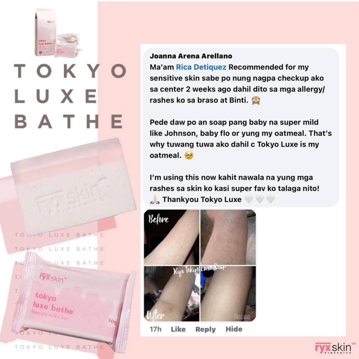Ryxskin Tokyo Luxe Bathe Beauty Milk Bar - MZG Health & Beauty Imports