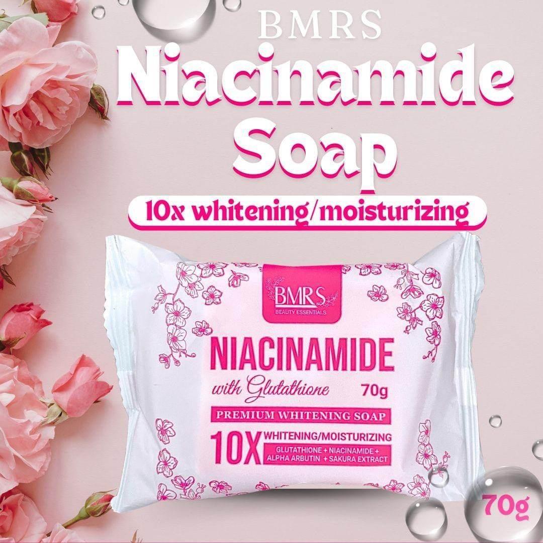 BMRS Niaciamide Soap 10x Whitening / Moisturizing | 70g - MZG Health & Beauty Imports